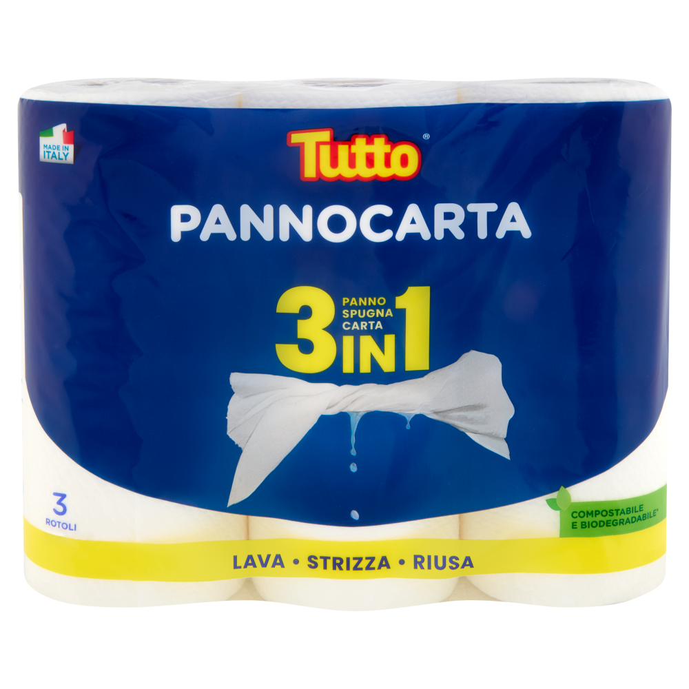 Tutto Pannocarta 3in1 3 pz
