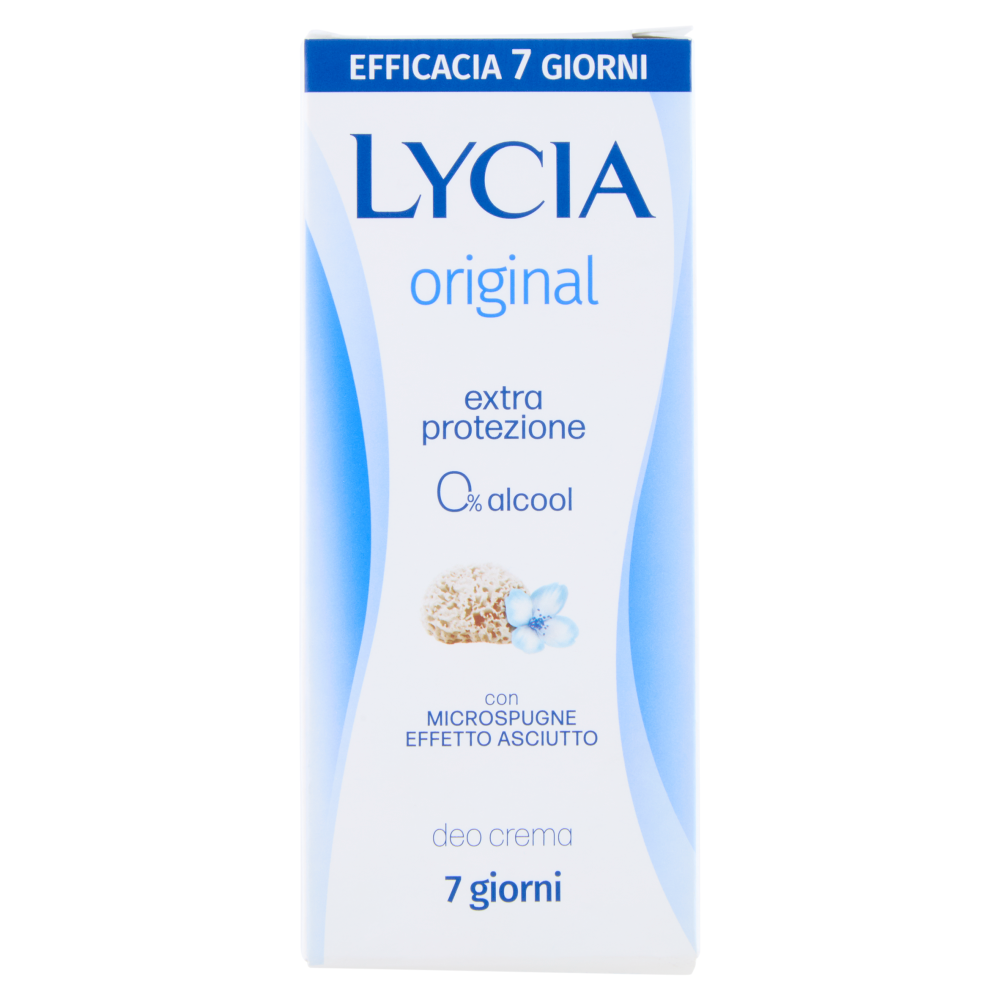 Lycia original con Microspugne Effetto Asciutto deo crema 30 ml