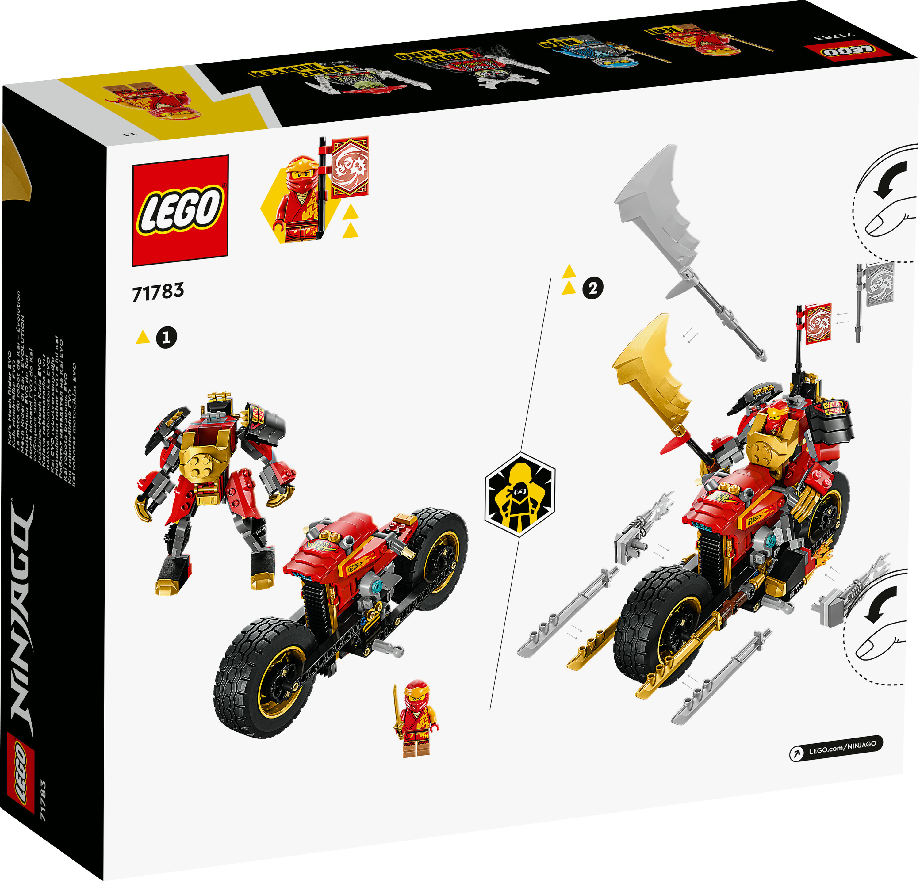 LEGO NINJAGO Mech Rider di Kai - EVOLUTION
