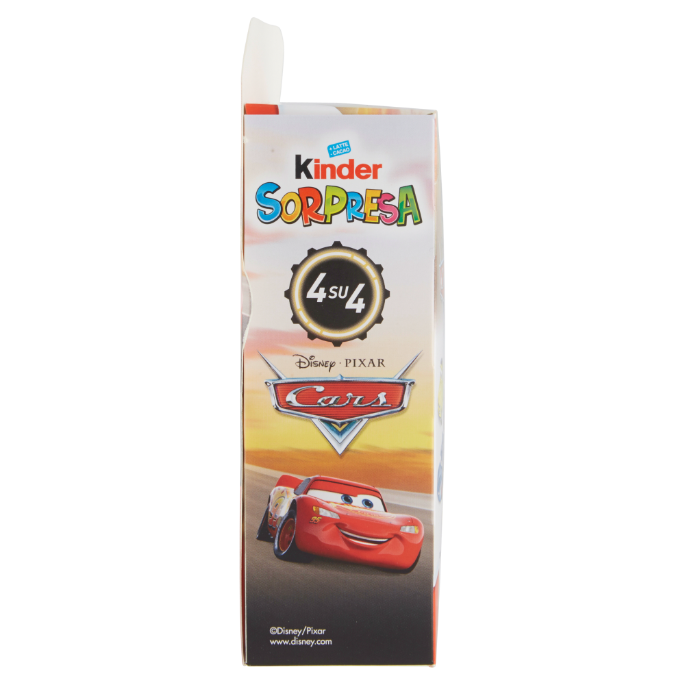 Kinder Sorpresa Disney Cars 4 x 20 g