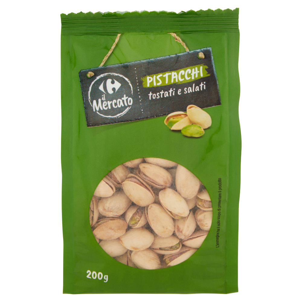 Carrefour il Mercato Pistacchi tostati e salati 200 g