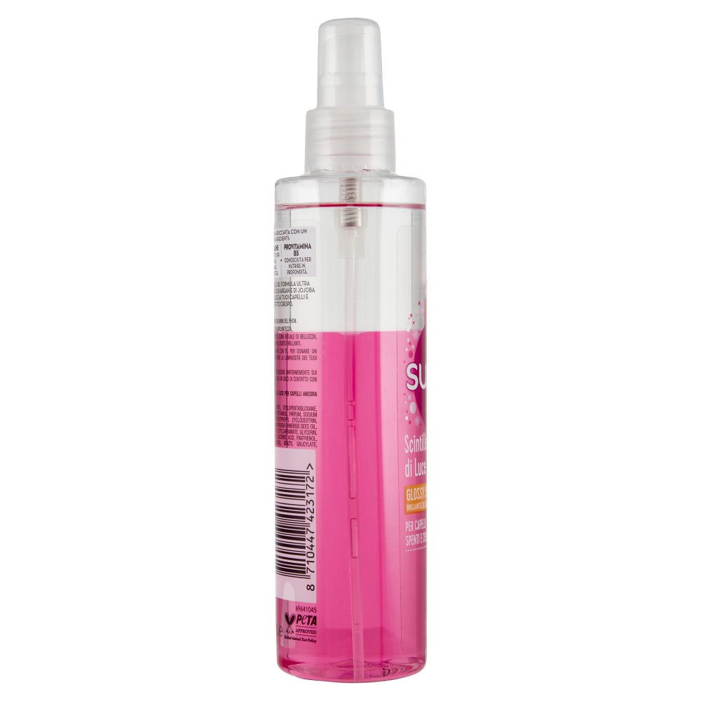 sunsilk Scintille di Luce Glossy Spray per Capelli Spenti e Crespi 200 ml