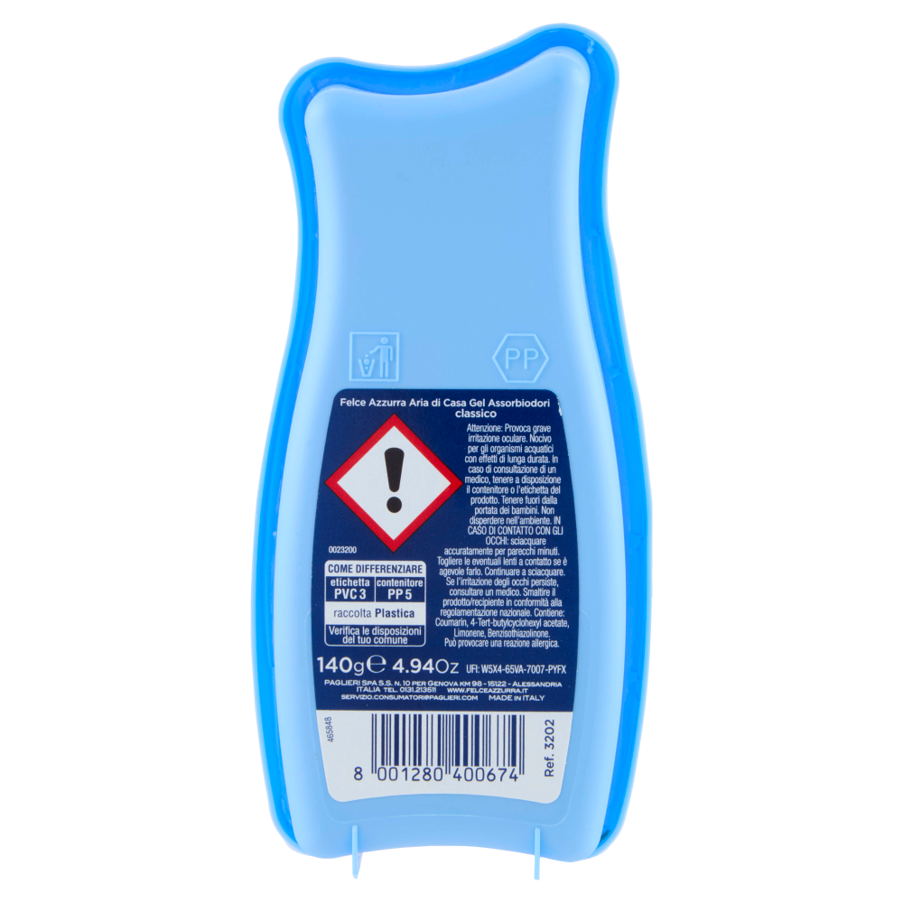 Felce Azzurra classico Gel assorbiodori 140 g