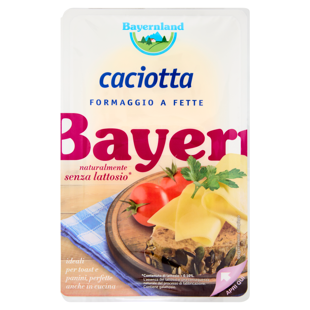 Bayernland caciotta Formaggio a Fette 100 g