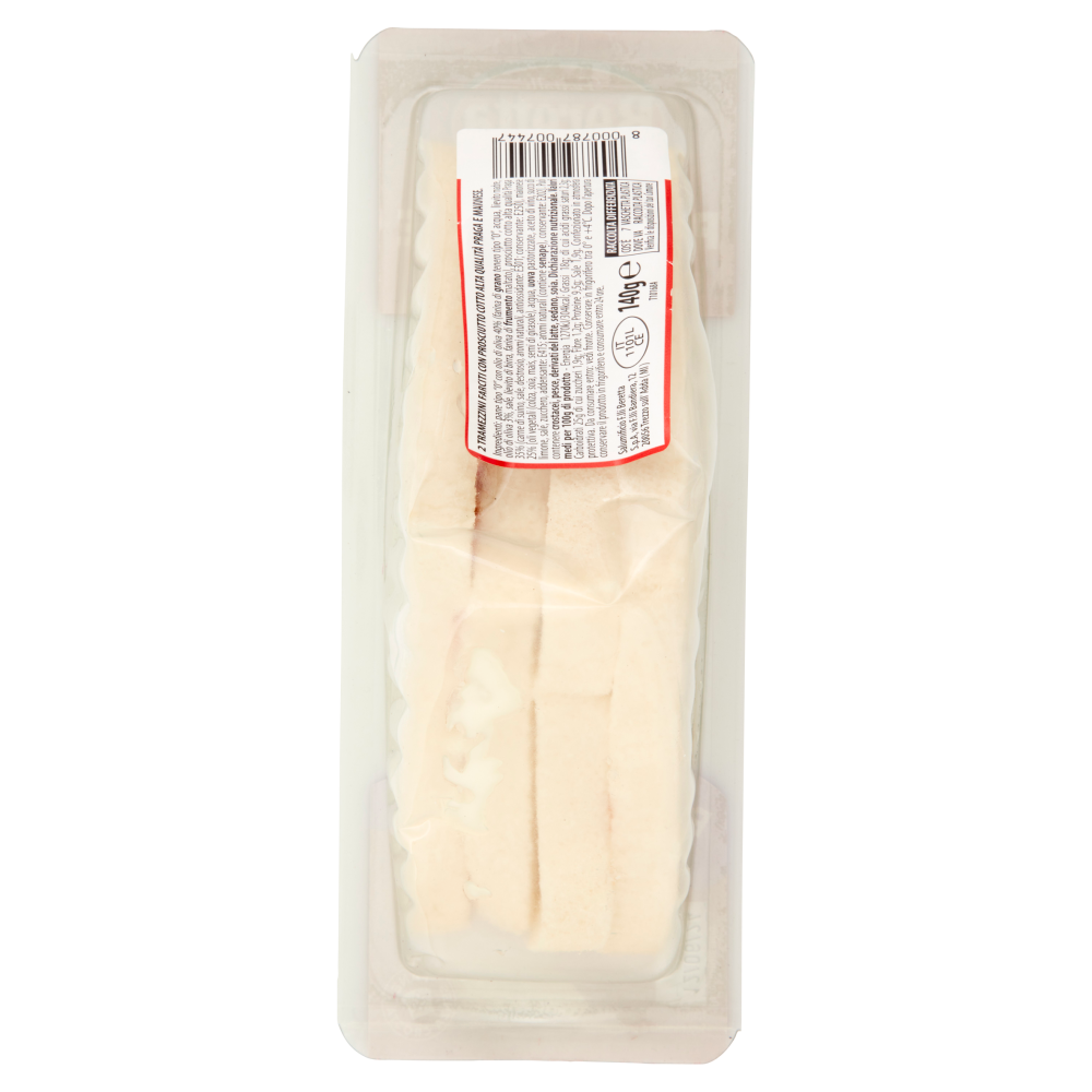 Fratelli Beretta Pan Soffice Prosciutto Praga 140 g