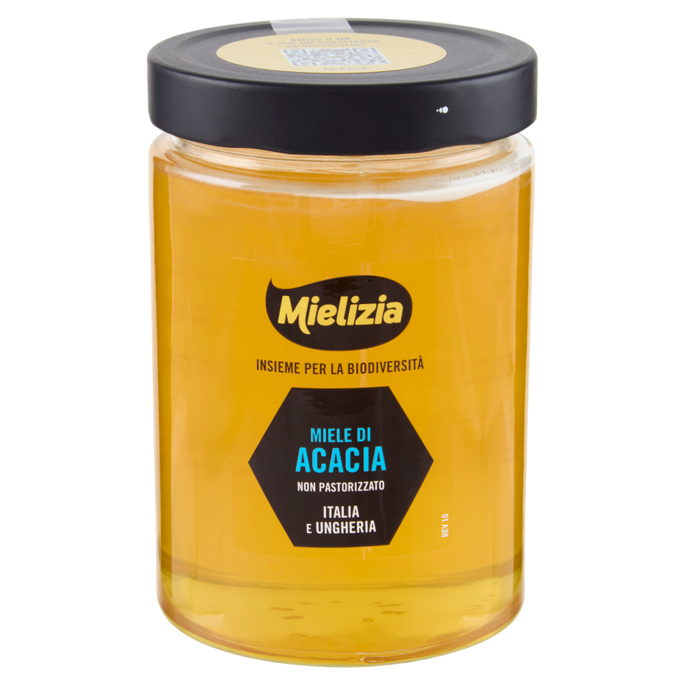 Mielizia Miele di Acacia Non Pastorizzato Italia e Ungheria 700 g