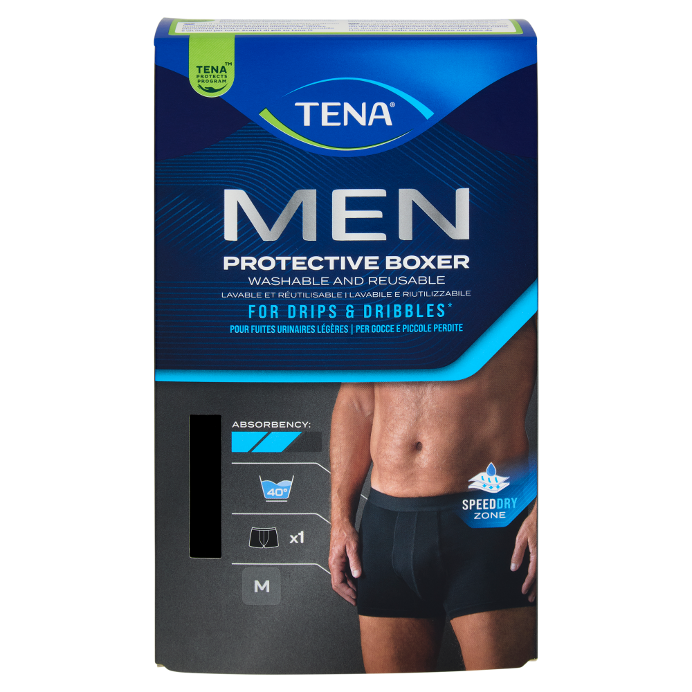 Tena Men Protective Boxer M Nero 1 pz