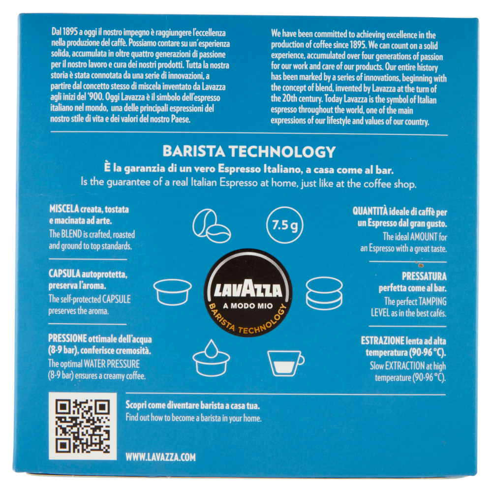 Lavazza A Modo Mio Dek 36 Capsule 270 g