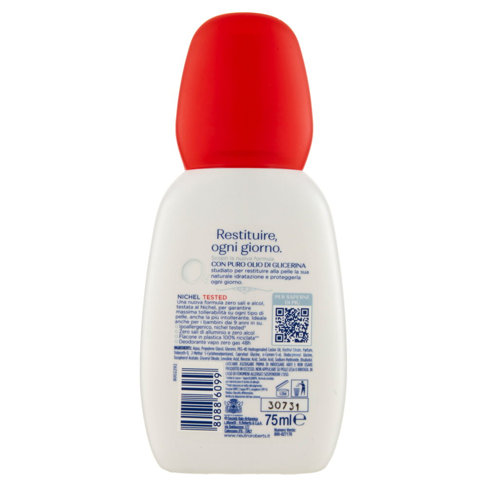 Neutro Roberts Derma Zero Pelli Intolleranti 75 ml