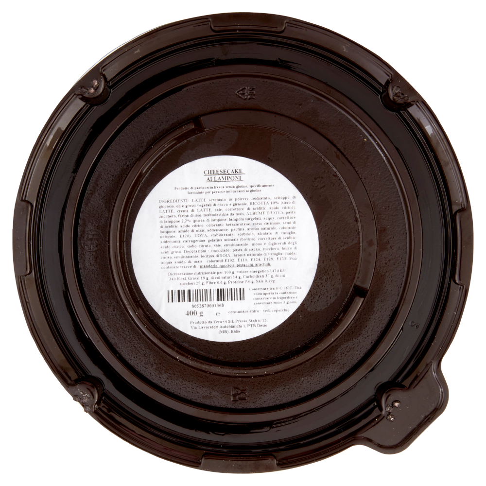 Senza Peccato Cheesecake Lamponi 400 g