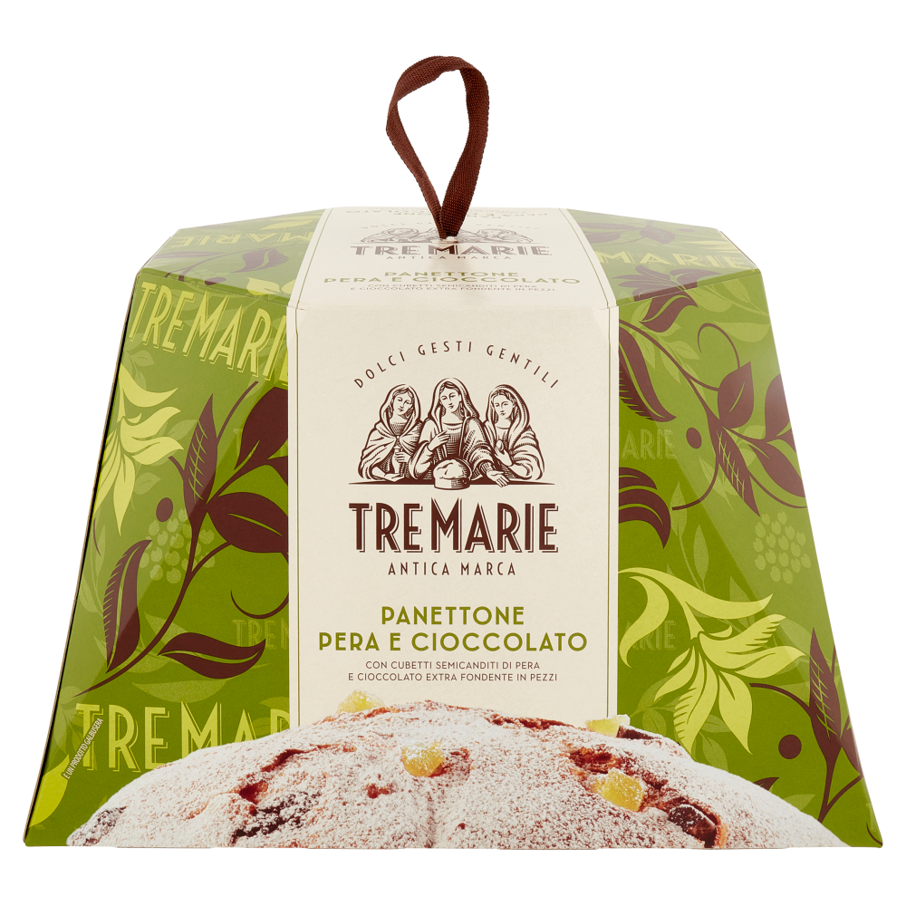 Tre Marie Panettone Pera e Cioccolato 930 g