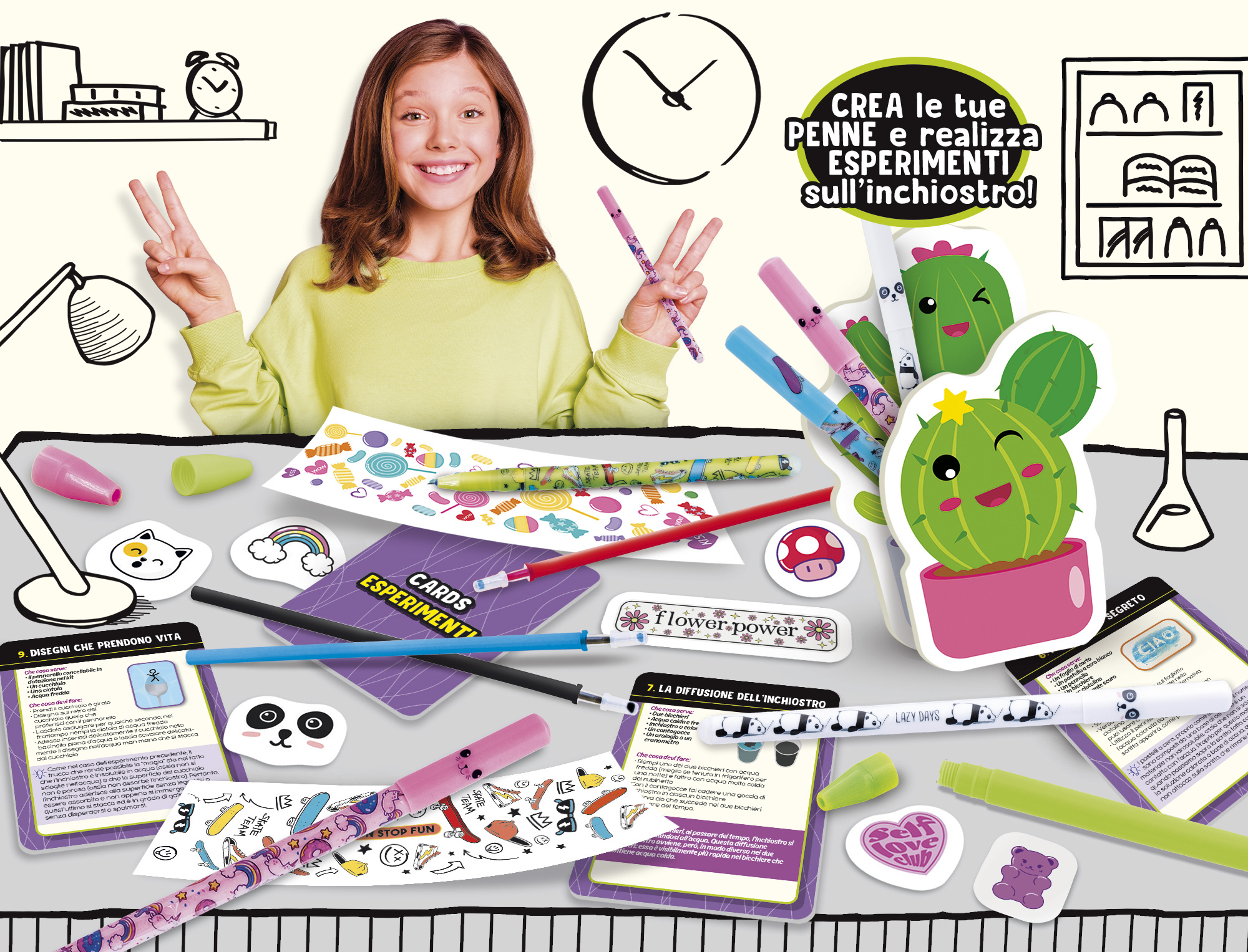 Lisciani I’m A Genius Laboratorio Delle Penne Cancellabili