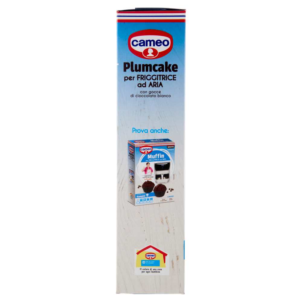 cameo Preparato per Plumcake per Friggitrice ad Aria con gocce di cioccolato bianco 192 g
