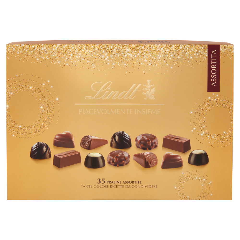 Lindt Piacevolmente Insieme Cioccolatini assortiti Scatola regalo 337 g