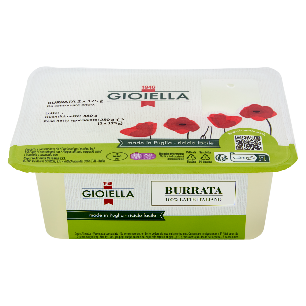 Gioiella Burrata 2 x 125 g