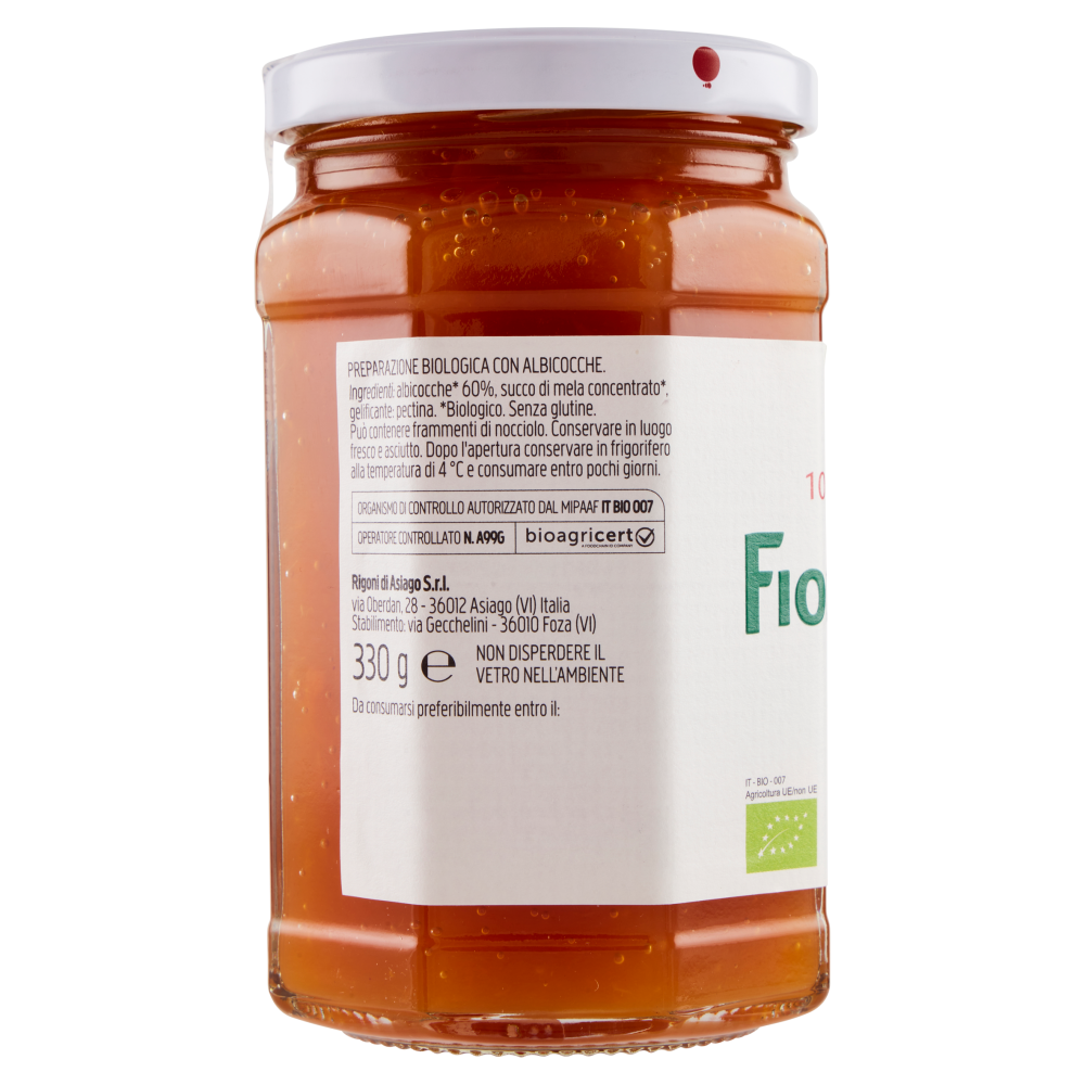 Rigoni di Asiago Fiordifrutta Albicocche bio 330 g