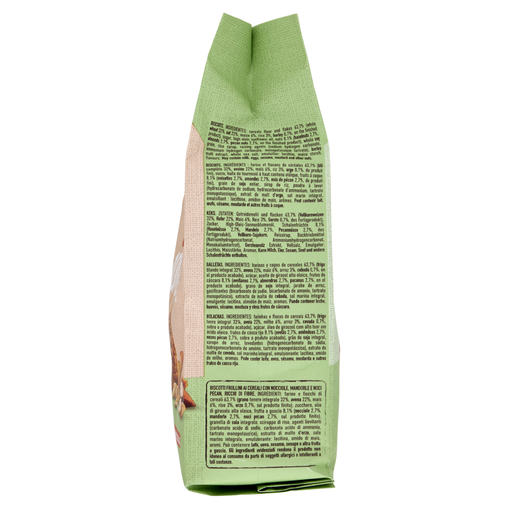 Galbusera Cereali G Granola e Frolla 100% Vegetali Avena, Noci Pecan, Mandorle e Nocciole 280 g