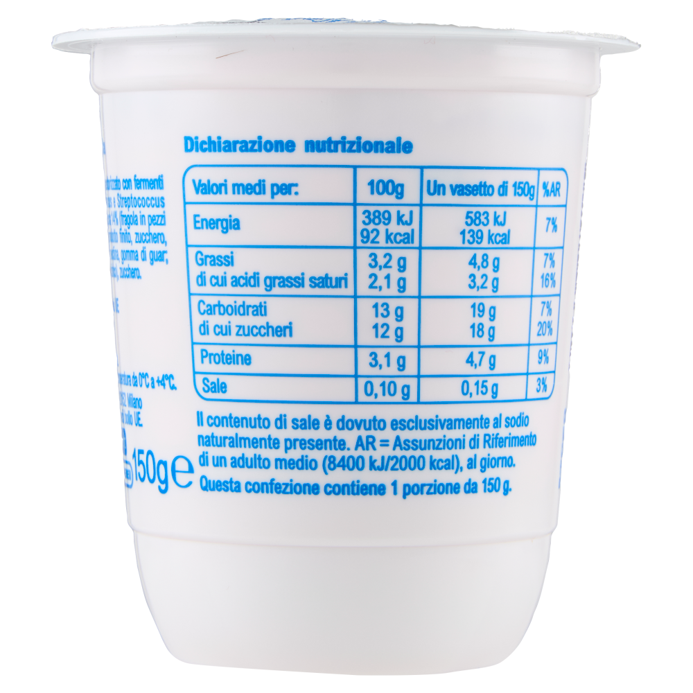 Simpl Yogurt Intero alla Fragola 150 g