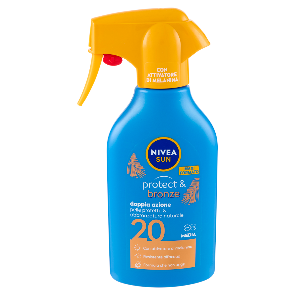 Nivea Sun protect & bronze 20 Media 250 ml