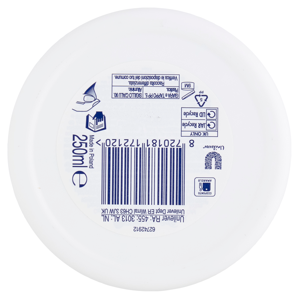 Dove body love one cream for face, hands & body Nourishing Care for dry skin 250 ml