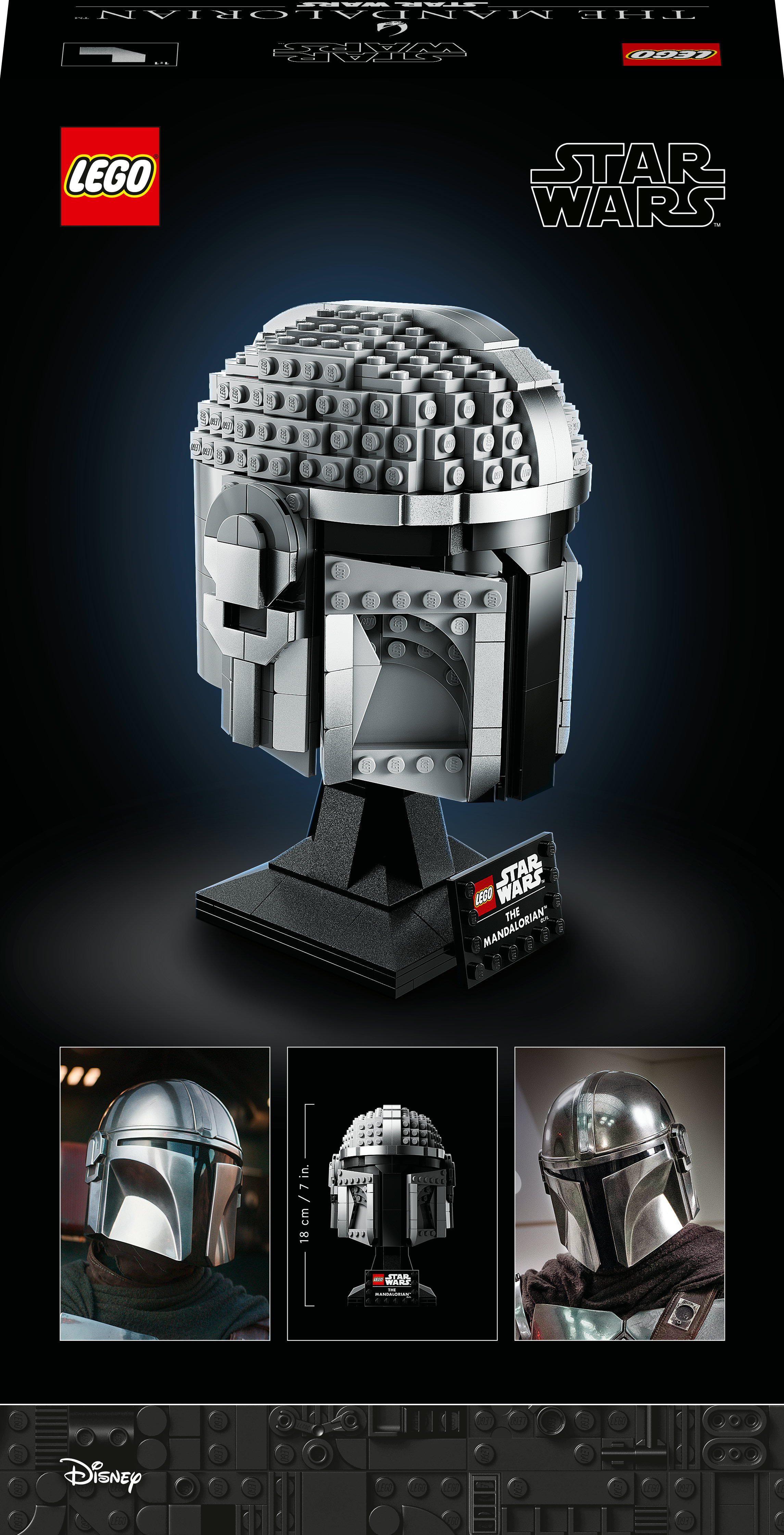 LEGO Star Wars Casco del Mandaloriano