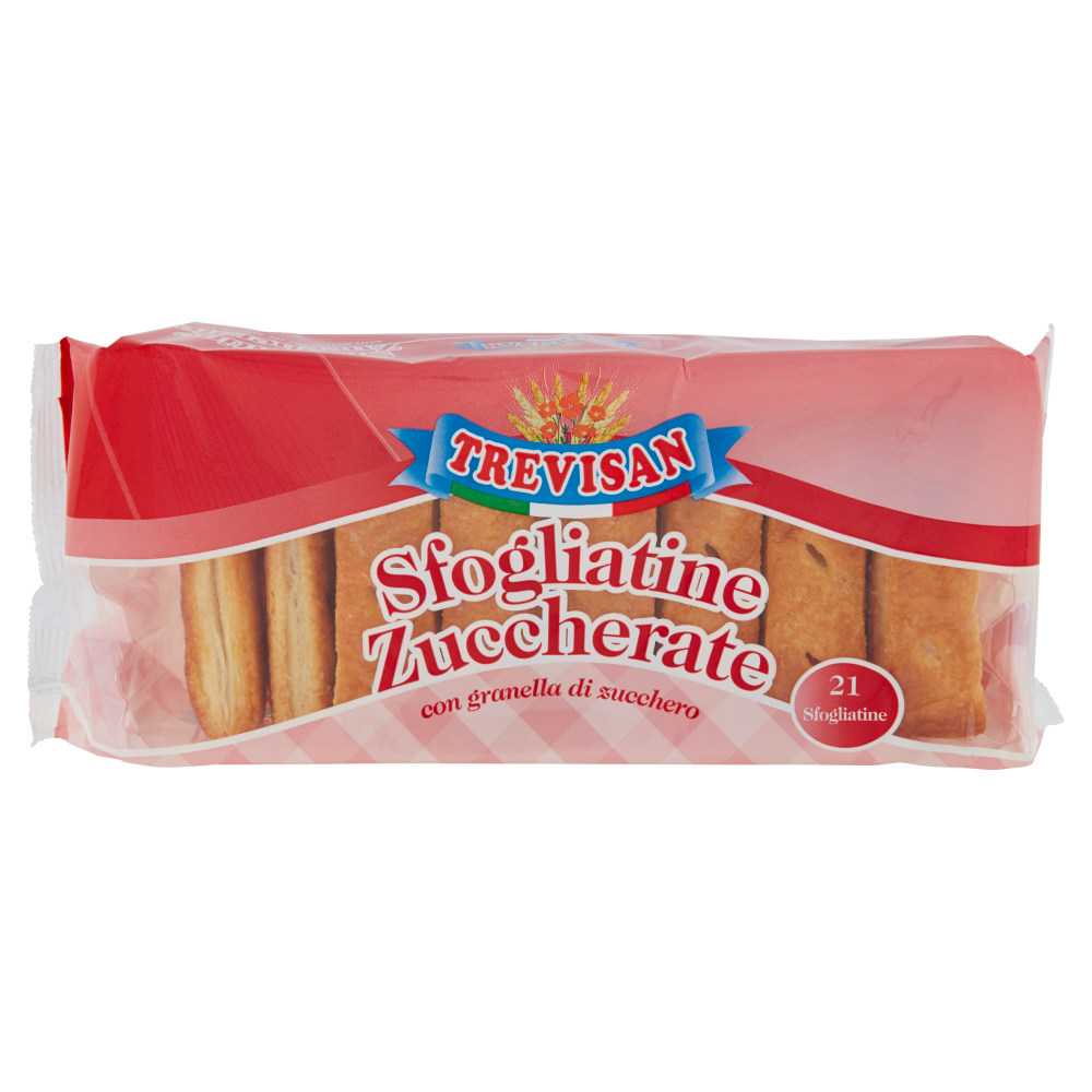 Trevisan Sfogliatine Zuccherate 21 Sfogliatine 200 g