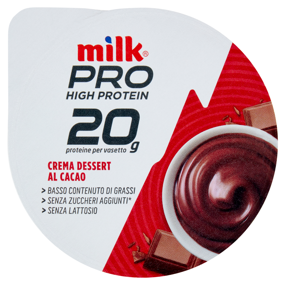Milk Pro High Protein 20g Crema Dessert Cacao 200 g