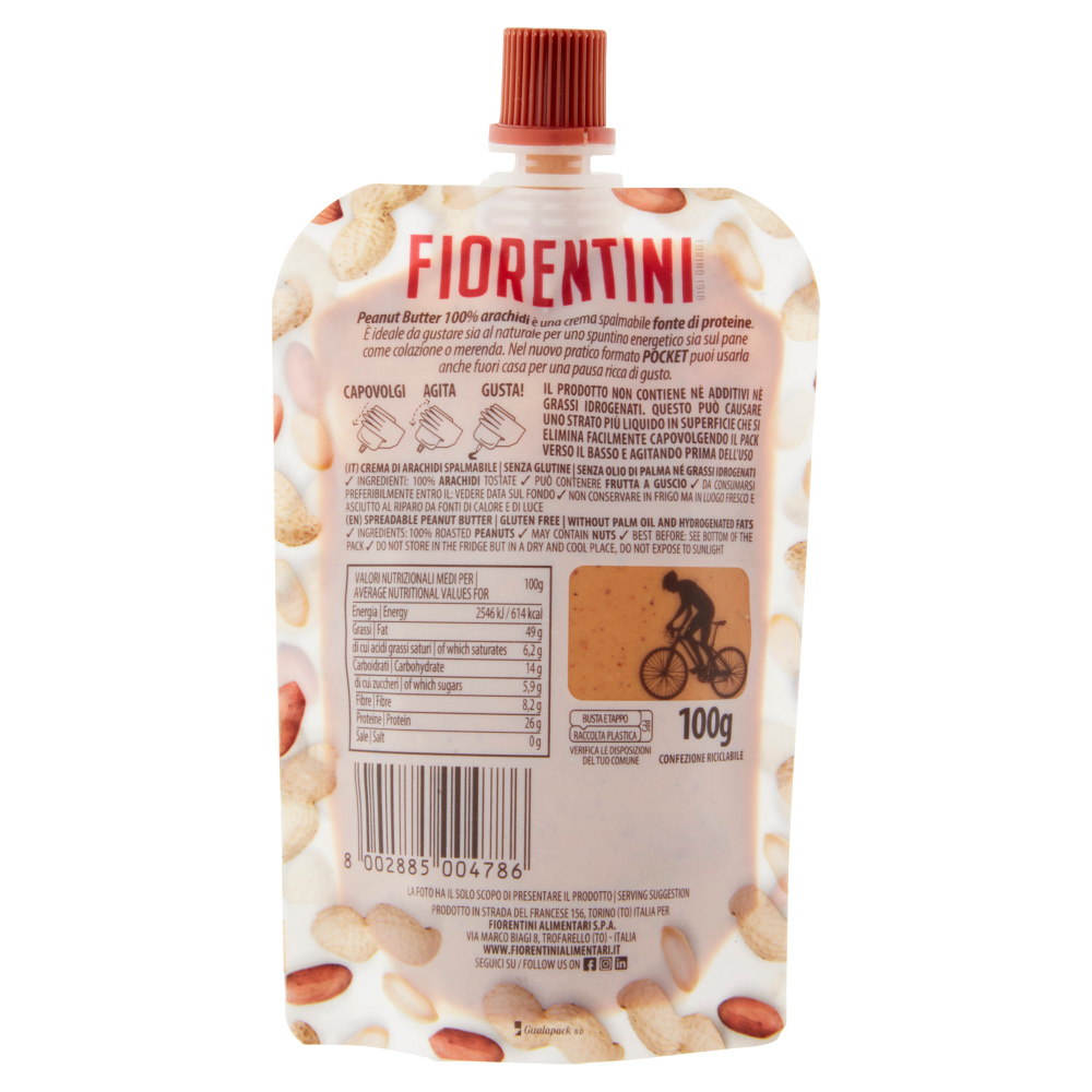 Fiorentini Peanut Butter 100% Arachidi 100 g