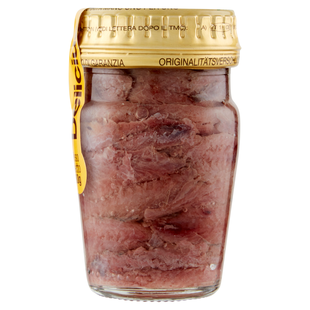 Delicius Filetti di Alici del Mar Adriatico in olio di oliva (46%) 80 g
