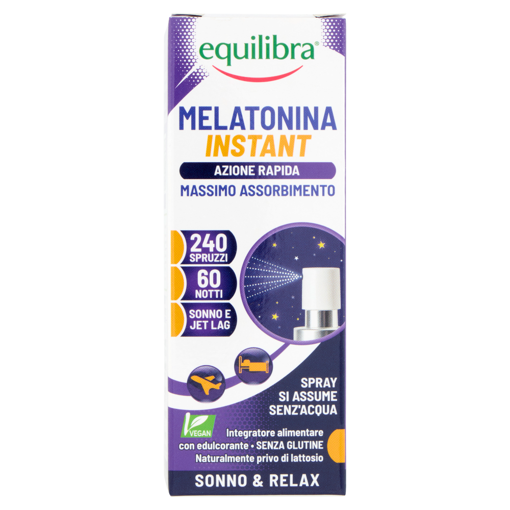 equilibra Melatonina Instant 240 Spruzzi 30 ml