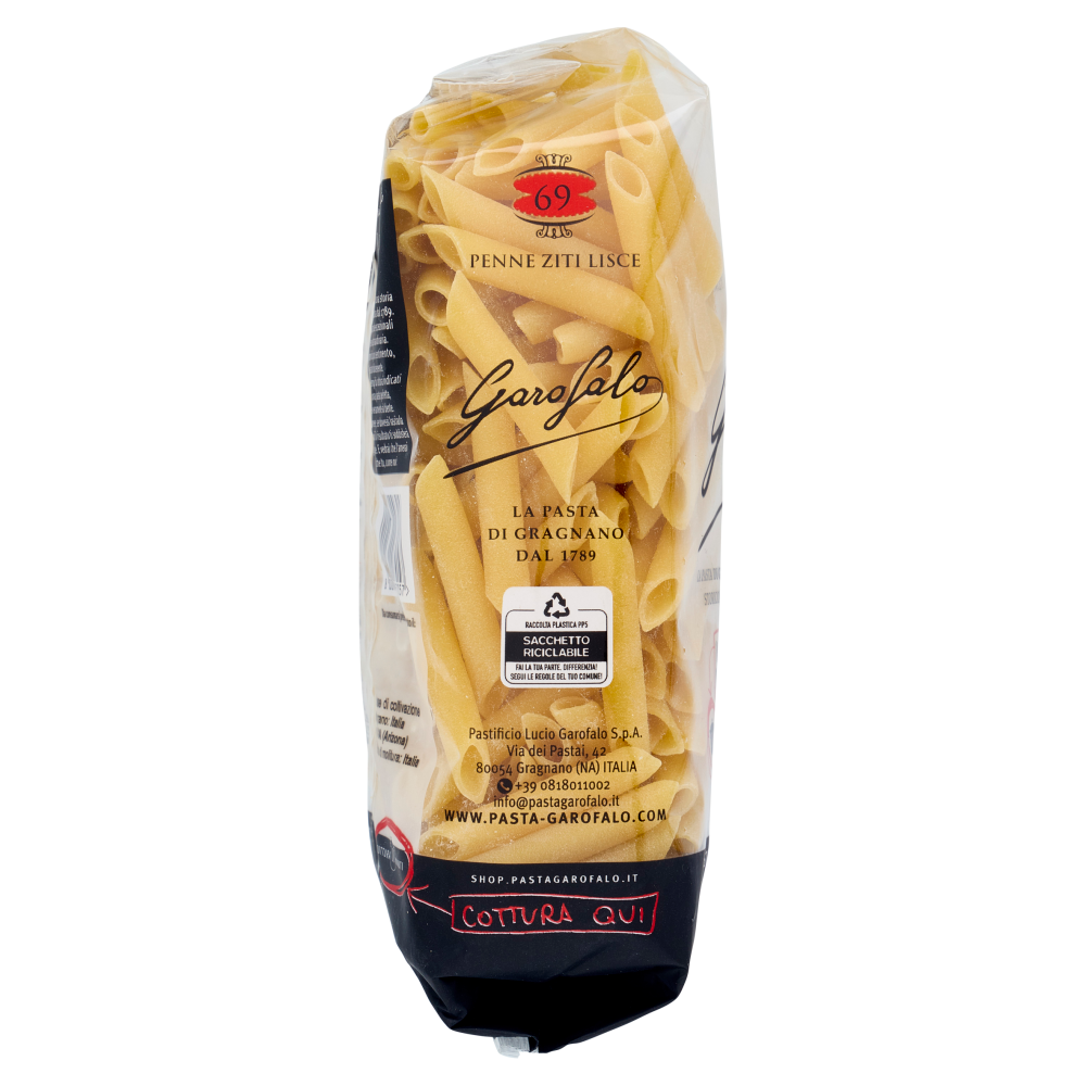 Garofalo Penne Ziti Lisce 69 Pasta di Gragnano IGP 500 g