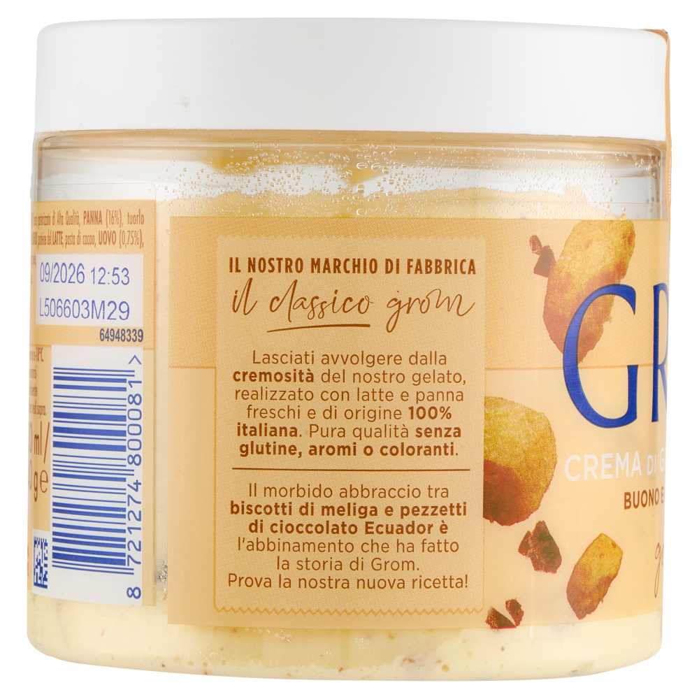 Grom Crema di Grom Avvolgente 240 g