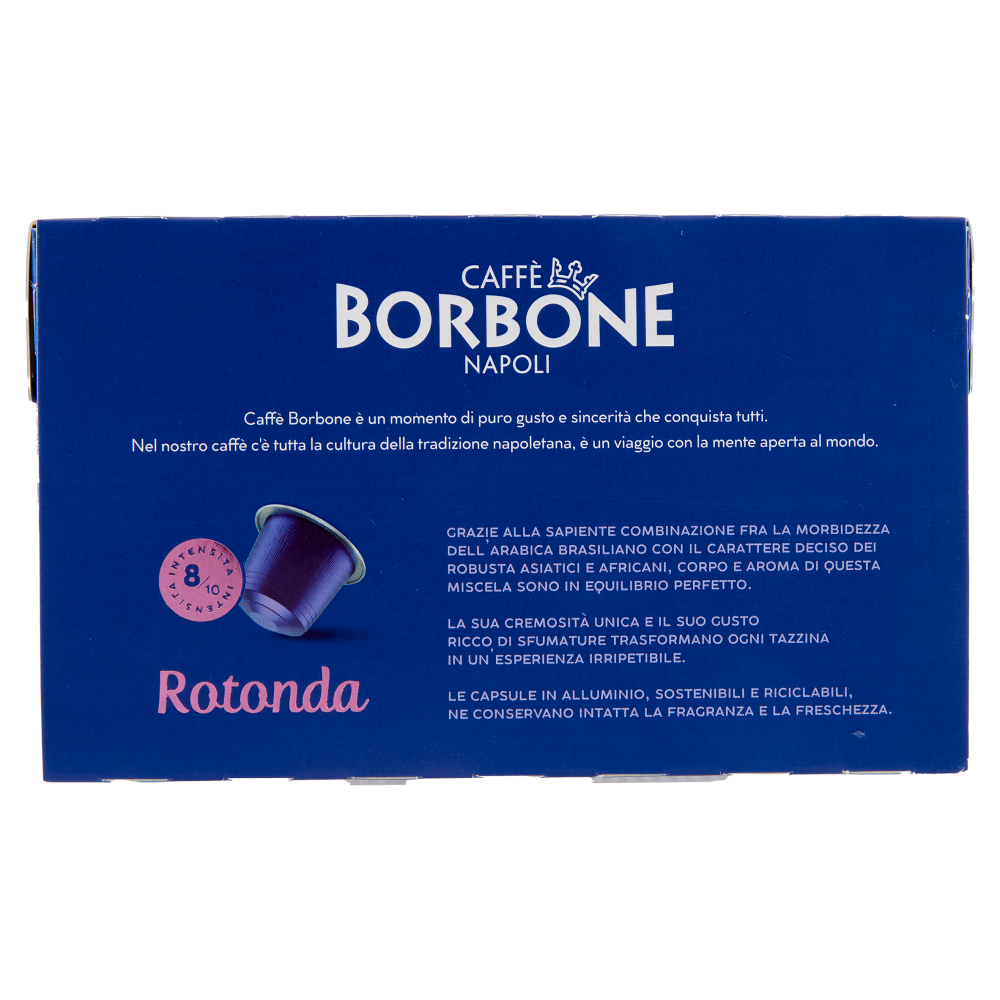 Caffè Borbone Rotonda Capsule in Alluminio Compatibili Nespresso* 30 x 5 g