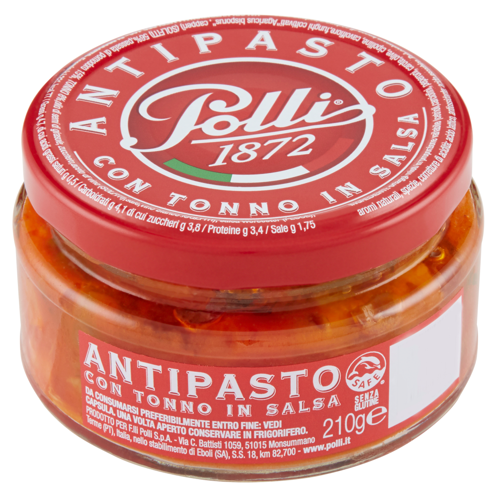 Polli Antipasto con Tonno in Salsa 210 g