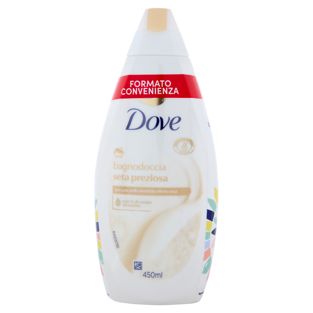 Dove Bagnodoccia seta preziosa 2 x 450 ml