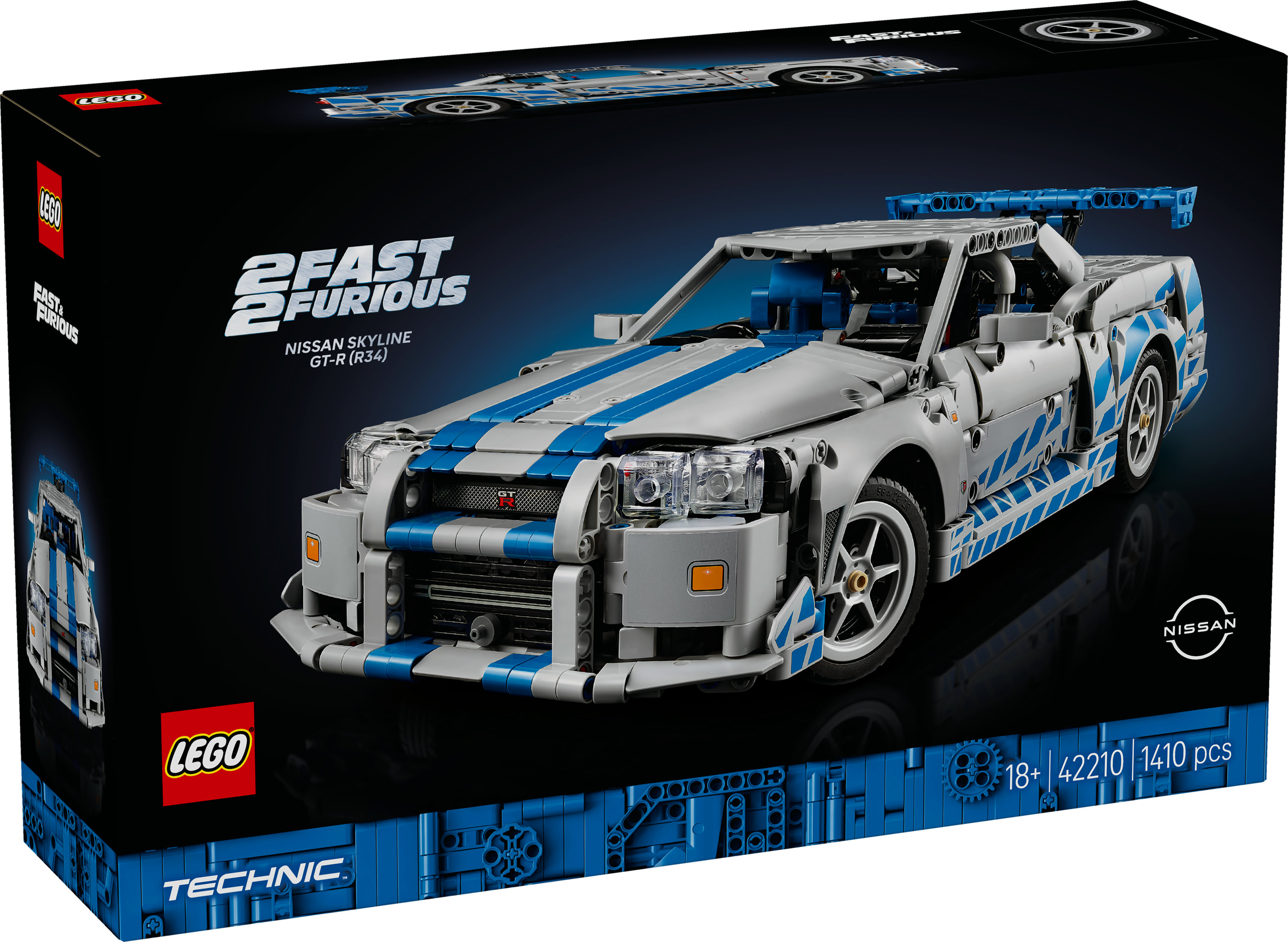 LEGO Technic Auto Nissan Skyline GT-R (R34) 2 Fast 2 Furious
