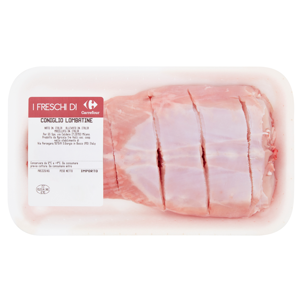 I Freschi di Carrefour Coniglio Lombatine