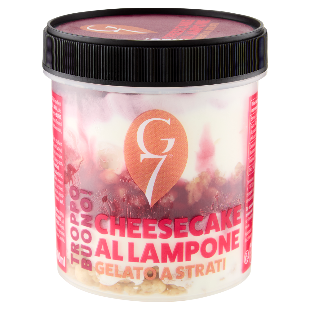 G7 Cheesecake al Lampone Gelato a Strati 300 g