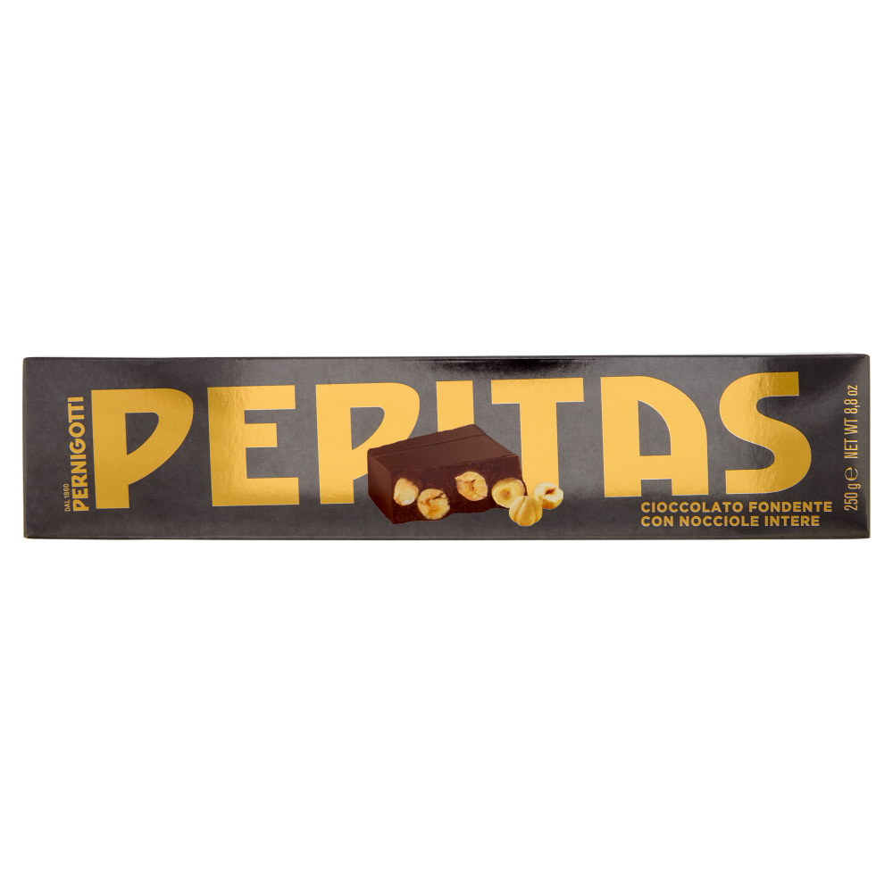 Pernigotti Pepitas Cioccolato Fondente con Nocciole Intere 250 g