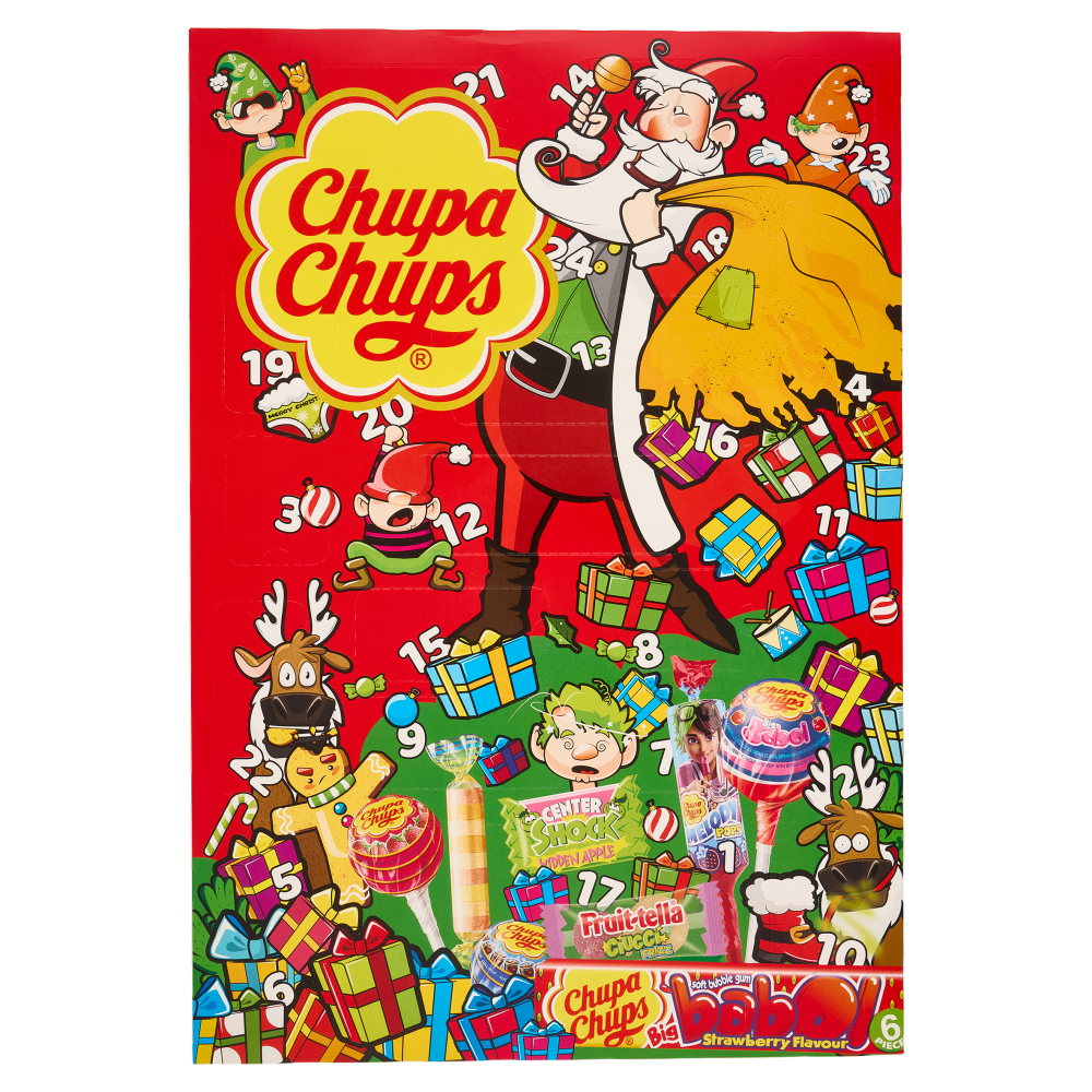 Chupa Chups Calendario dell'Avvento 210,6 g