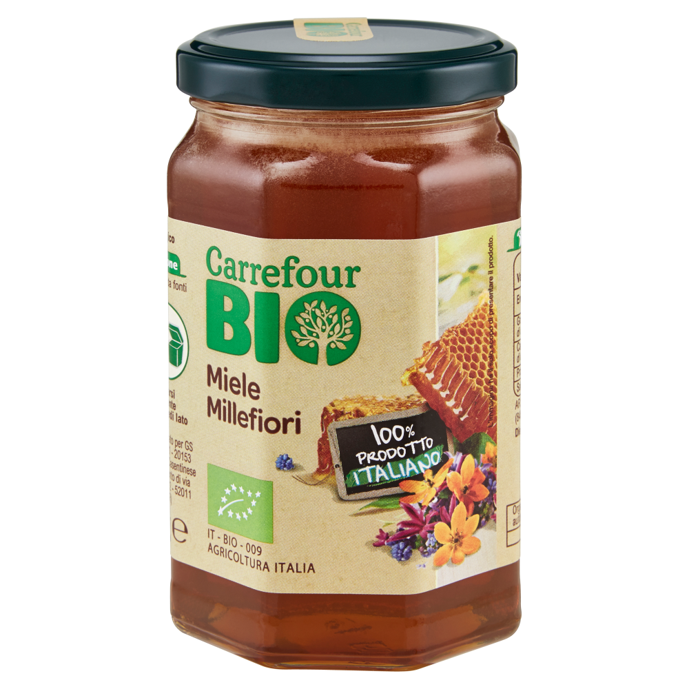 Carrefour Bio Miele Millefiori 400 g