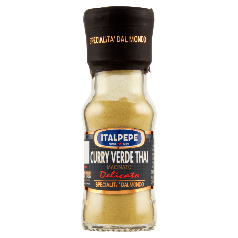 Italpepe Curry Verde Thai Macinato Delicato 25 g