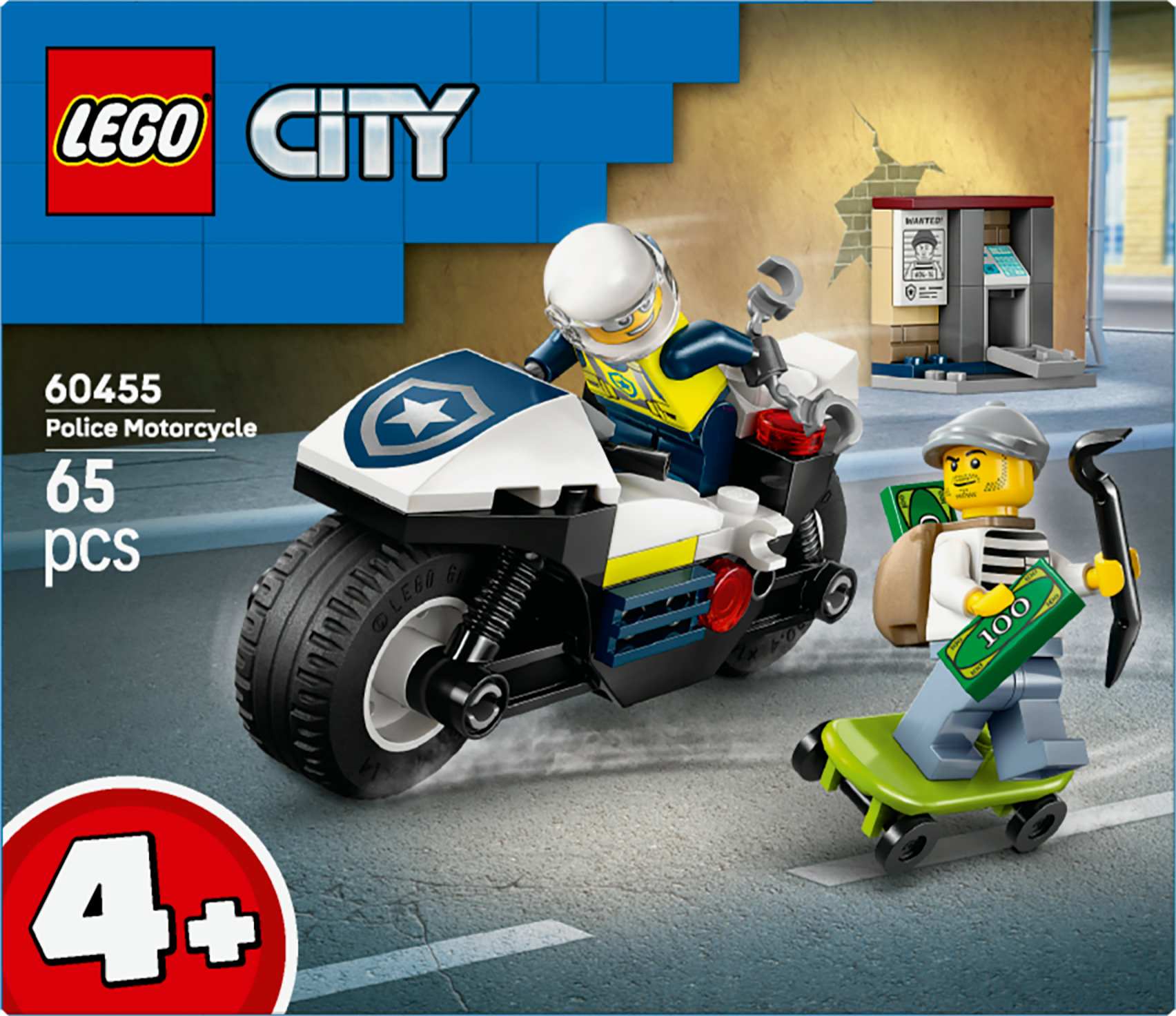 LEGO City Inseguimento della moto della Polizia