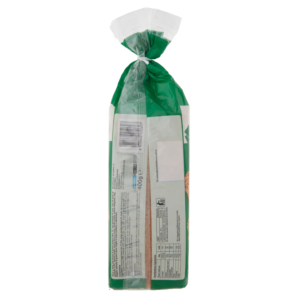 Carrefour Classic Pane a Fette agli 8 Cereali 400 g