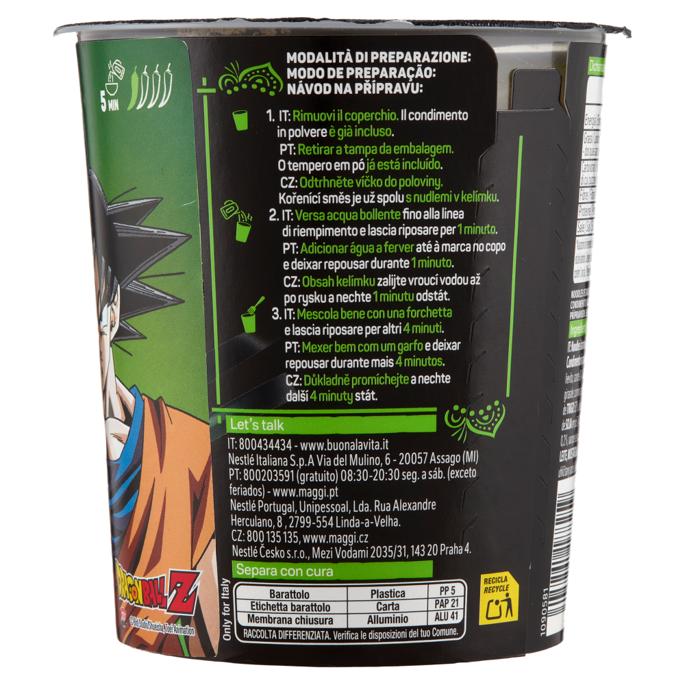 MAGGI Saucy Noodles Teriyaki 1 porzione Cup 75g