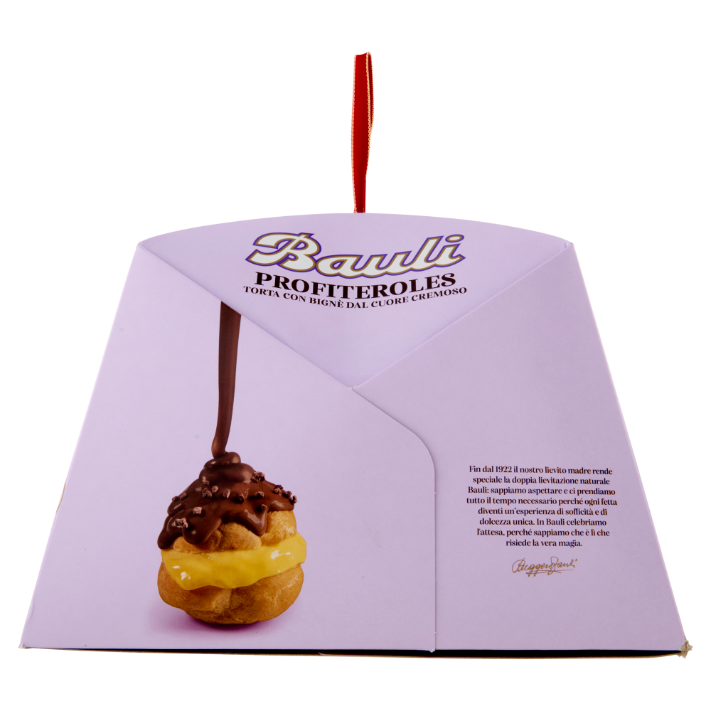 Bauli Profiteroles Torta con Bignè dal Cuore Cremoso 820 g