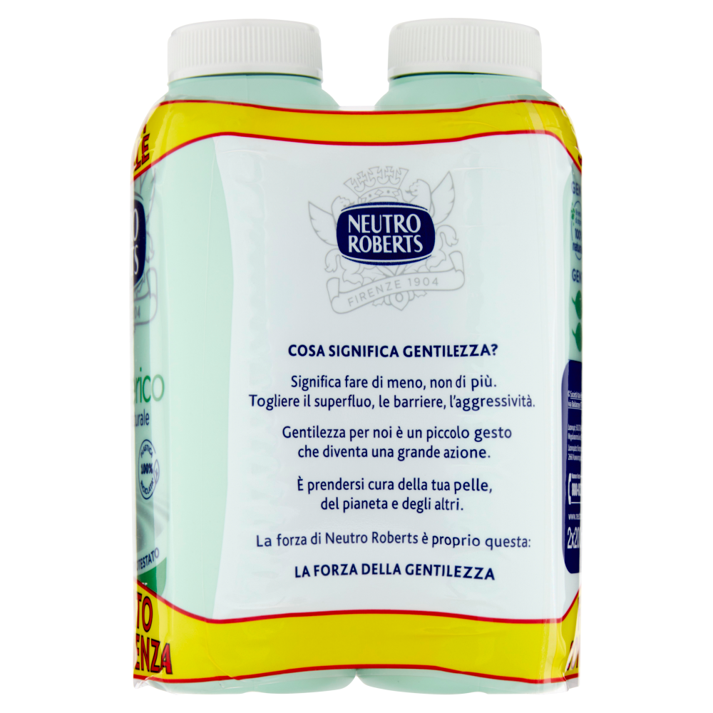 Neutro Roberts con antibatterico con t&egrave; verde naturale Sapone Liquido Ricarica 2 x 200 ml