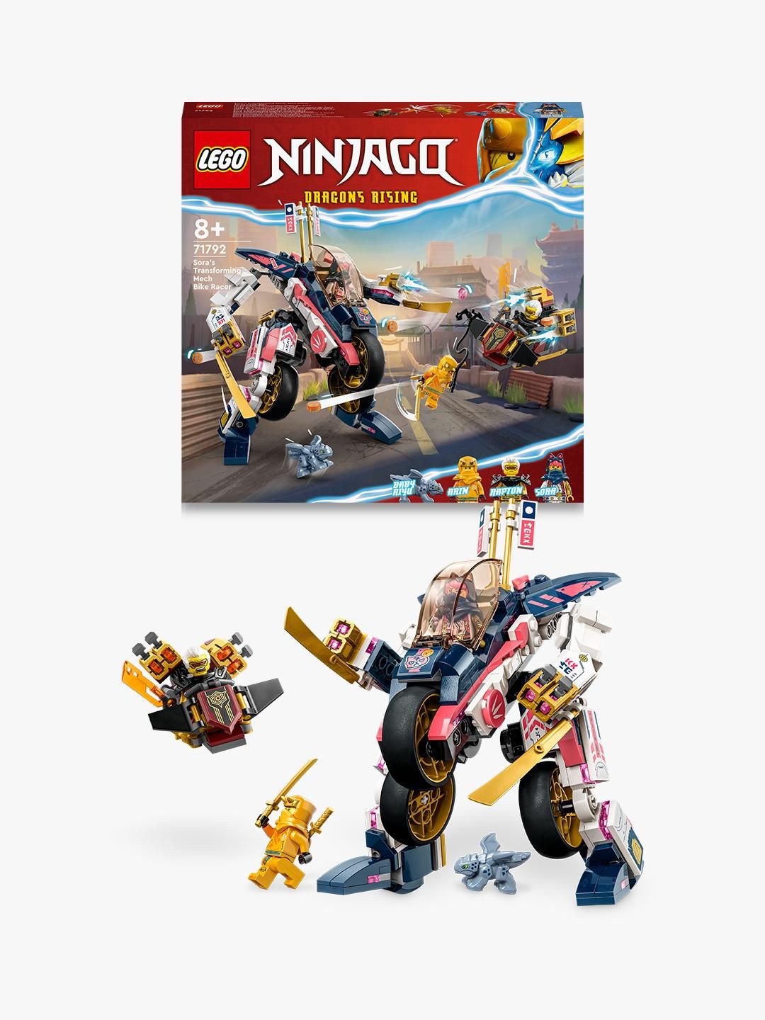 LEGO NINJAGO Moto-mech Transformer di Sora