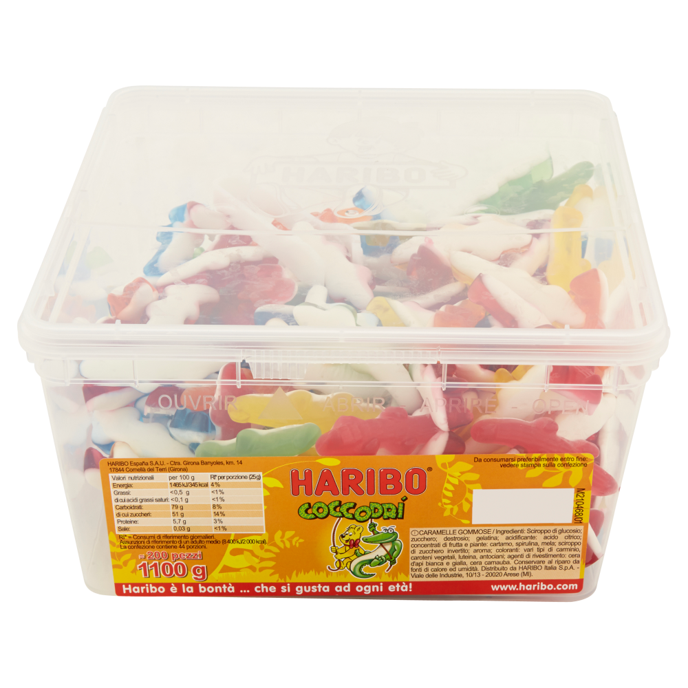 Haribo Coccodr&iacute; 1100 g