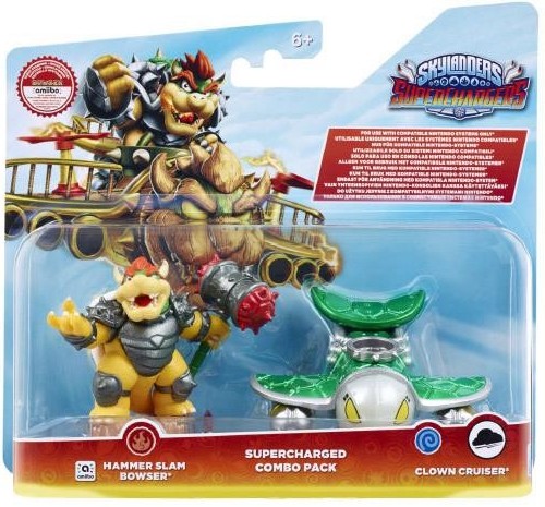 Activision Skylanders SuperChargers - Dual Pack : Hammer Slam Bowser + Clown Cruiser